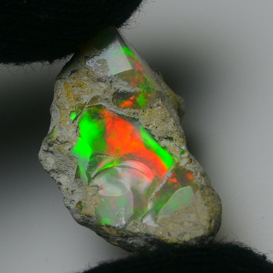 White Opal 23.75 Carats | Natural White Ethiopian Opal Rough - Ready for Cutting & Jewelry!