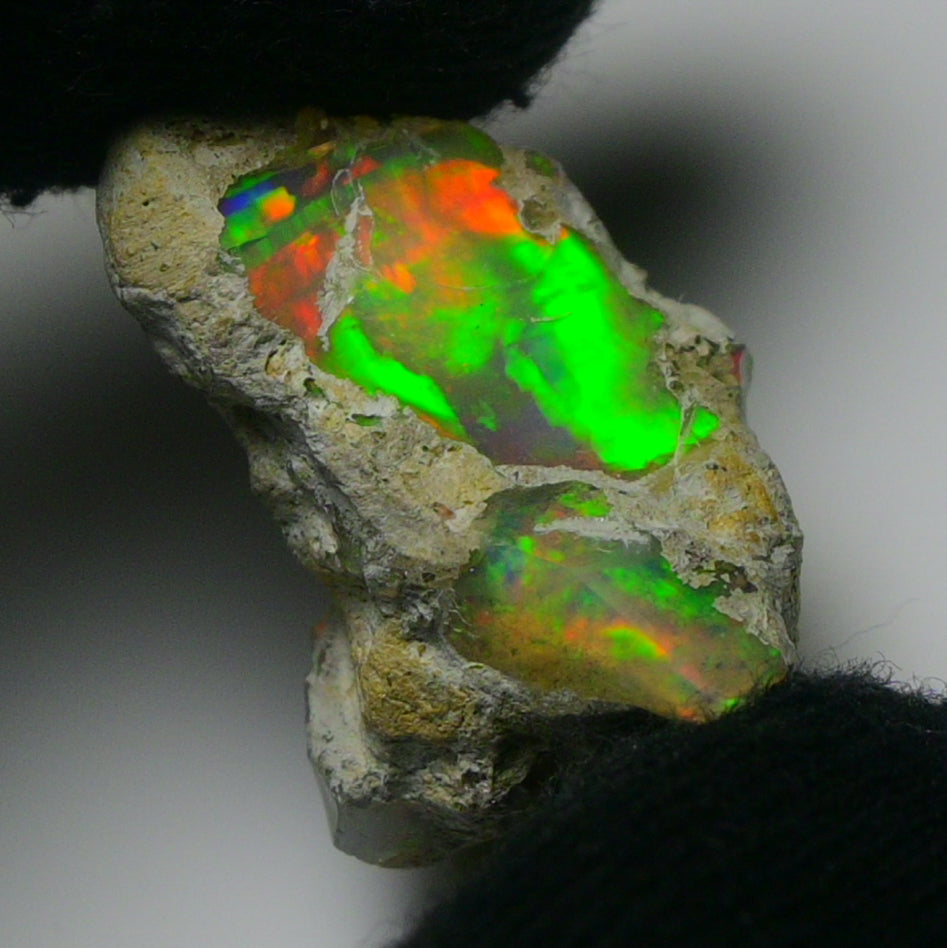 White Opal 23.75 Carats | Natural White Ethiopian Opal Rough - Ready for Cutting & Jewelry!