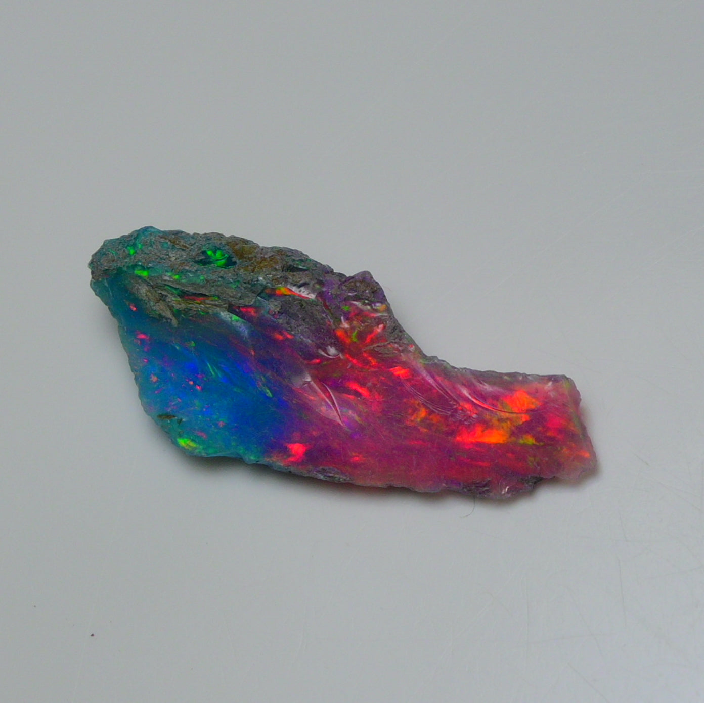 Very Rare Bi-Color Opal Rough 7.90 Cts Natural Ethiopian Opal Raw Jewelry Grade
