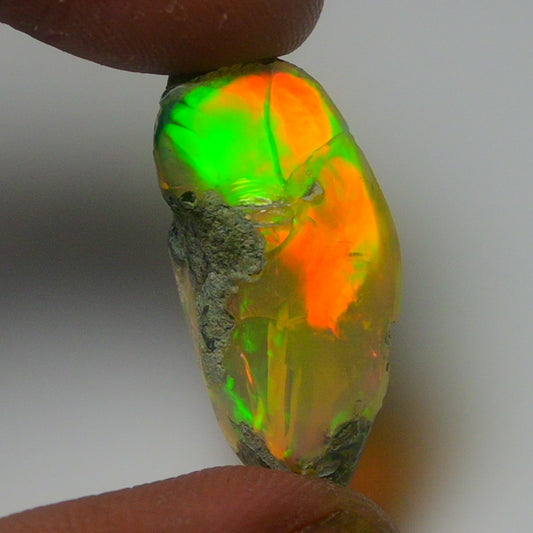 White Opal 9.45 Carats | Natural White Ethiopian Opal Rough - Ready for Cutting & Jewelry!