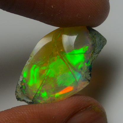 White Opal 9.45 Carats | Natural White Ethiopian Opal Rough - Ready for Cutting & Jewelry!