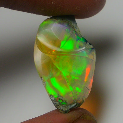 White Opal 9.45 Carats | Natural White Ethiopian Opal Rough - Ready for Cutting & Jewelry!