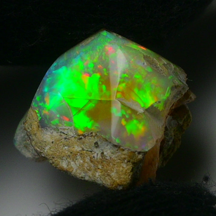 White Opal 15.50 Carats | Natural White Ethiopian Opal Rough - Ready for Cutting & Jewelry!