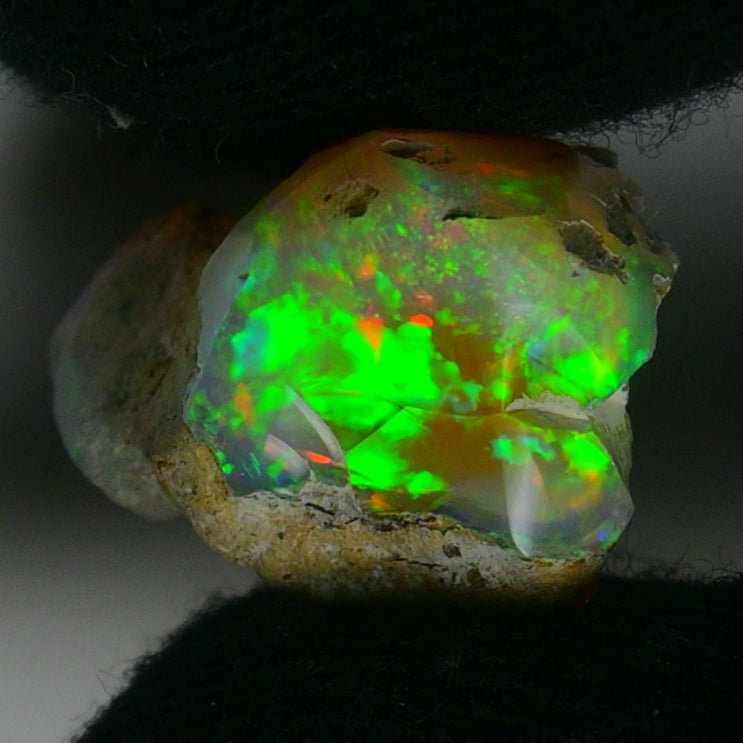 White Opal 15.50 Carats | Natural White Ethiopian Opal Rough - Ready for Cutting & Jewelry!