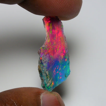 Very Rare Bi-Color Opal Rough 7.90 Cts Natural Ethiopian Opal Raw Jewelry Grade