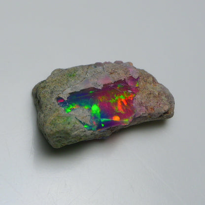Very Rare Bi-Color Opal Rough 20.25 Cts Natural Ethiopian Opal Raw Jewelry Grade