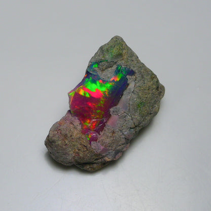 Very Rare Bi-Color Opal Rough 20.25 Cts Natural Ethiopian Opal Raw Jewelry Grade