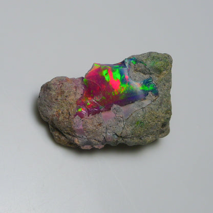 Very Rare Bi-Color Opal Rough 20.25 Cts Natural Ethiopian Opal Raw Jewelry Grade
