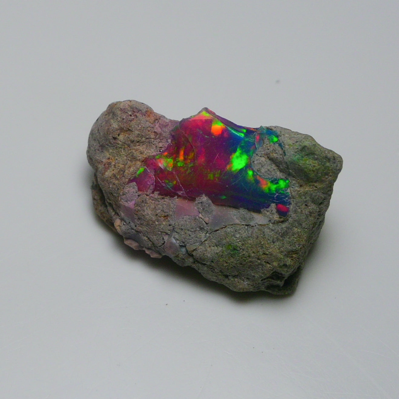 Very Rare Bi-Color Opal Rough 20.25 Cts Natural Ethiopian Opal Raw Jewelry Grade