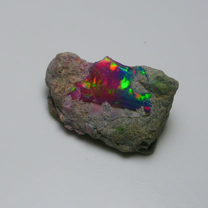 Very Rare Bi-Color Opal Rough 20.25 Cts Natural Ethiopian Opal Raw Jewelry Grade