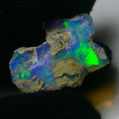 White Opal 13.80 Carats | Natural White Ethiopian Opal Rough - Ready for Cutting & Jewelry!
