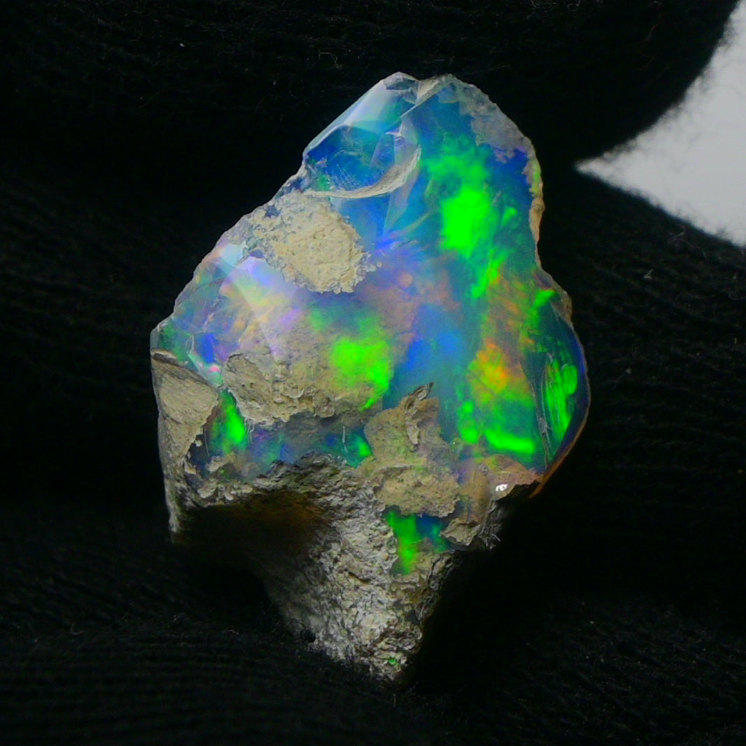 White Opal 9.70 Carats | Natural White Ethiopian Opal Rough - Ready for Cutting & Jewelry!