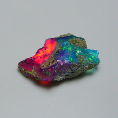 Very Rare Bi-Color Opal Rough 9.05 Cts Natural Ethiopian Opal Raw Jewelry Grade