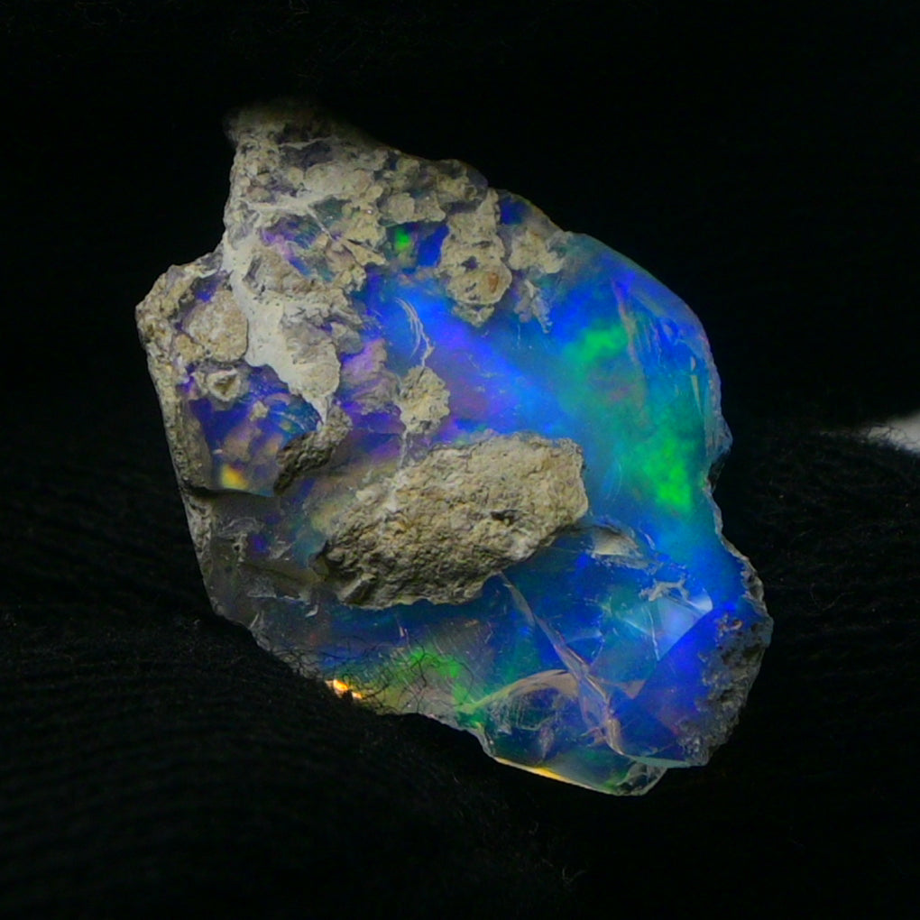 White Opal 9.70 Carats | Natural White Ethiopian Opal Rough - Ready for Cutting & Jewelry!
