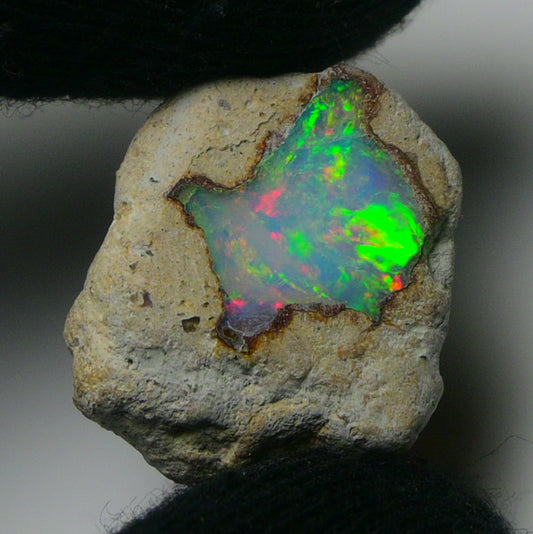 White Opal 15.10 Carats | Natural White Ethiopian Opal Rough - Ready for Cutting & Jewelry!
