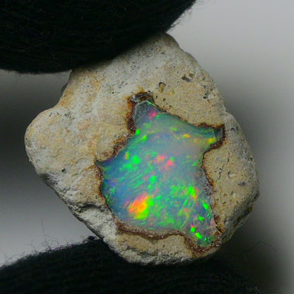 White Opal 15.10 Carats | Natural White Ethiopian Opal Rough - Ready for Cutting & Jewelry!