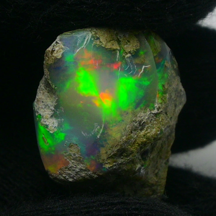 White Opal 11.25 Carats | Natural White Ethiopian Opal Rough - Ready for Cutting & Jewelry!