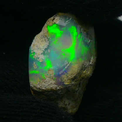 White Opal 11.25 Carats | Natural White Ethiopian Opal Rough - Ready for Cutting & Jewelry!
