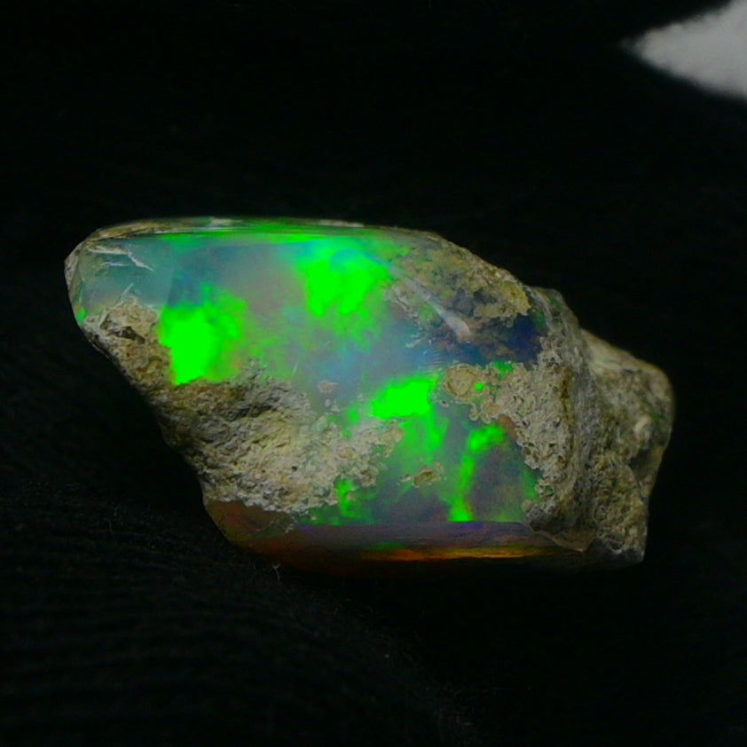 White Opal 11.25 Carats | Natural White Ethiopian Opal Rough - Ready for Cutting & Jewelry!