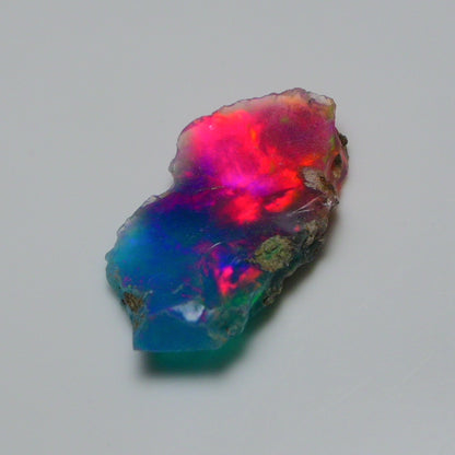Very Rare Bi-Color Opal Rough 5.90 Cts Natural Ethiopian Opal Raw Jewelry Grade