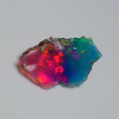 Very Rare Bi-Color Opal Rough 5.90 Cts Natural Ethiopian Opal Raw Jewelry Grade