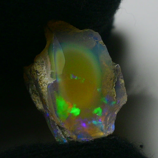 White Opal 8.00 Carats | Natural White Ethiopian Opal Rough - Ready for Cutting & Jewelry!