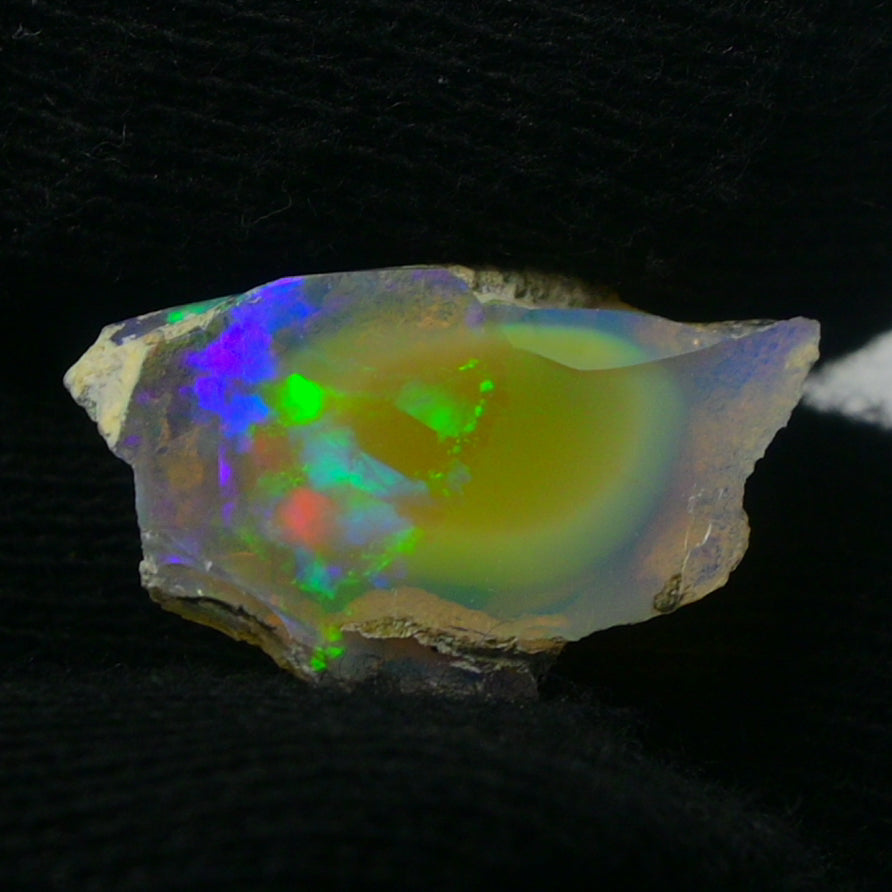 White Opal 8.00 Carats | Natural White Ethiopian Opal Rough - Ready for Cutting & Jewelry!