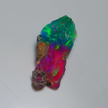 Very Rare Bi-Color Opal Rough 6.55 Cts Natural Ethiopian Opal Raw Jewelry Grade