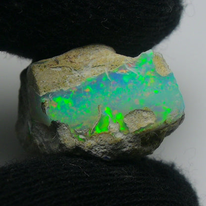 White Opal 15.40 Carats | Natural White Ethiopian Opal Rough - Ready for Cutting & Jewelry!