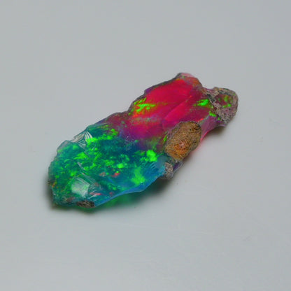 Very Rare Bi-Color Opal Rough 6.55 Cts Natural Ethiopian Opal Raw Jewelry Grade