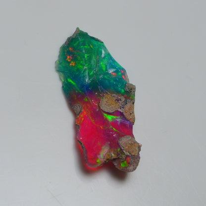 Very Rare Bi-Color Opal Rough 6.55 Cts Natural Ethiopian Opal Raw Jewelry Grade