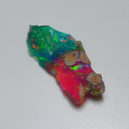 Very Rare Bi-Color Opal Rough 6.55 Cts Natural Ethiopian Opal Raw Jewelry Grade