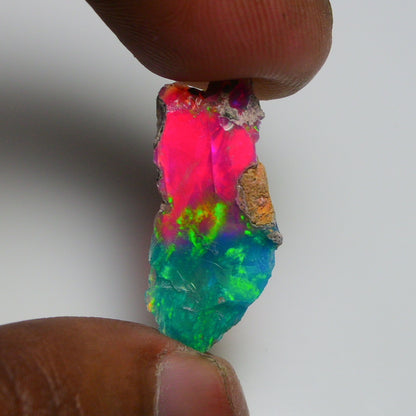 Very Rare Bi-Color Opal Rough 6.55 Cts Natural Ethiopian Opal Raw Jewelry Grade