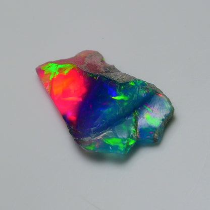 Very Rare Bi-Color Opal Rough 5.00 Cts Natural Ethiopian Opal Raw Jewelry Grade