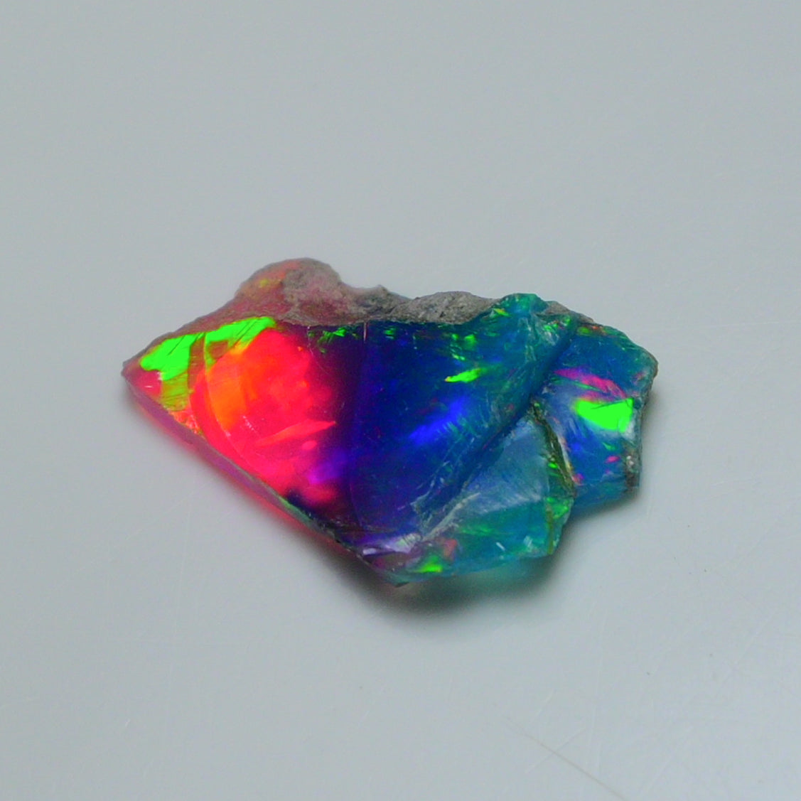 Very Rare Bi-Color Opal Rough 5.00 Cts Natural Ethiopian Opal Raw Jewelry Grade