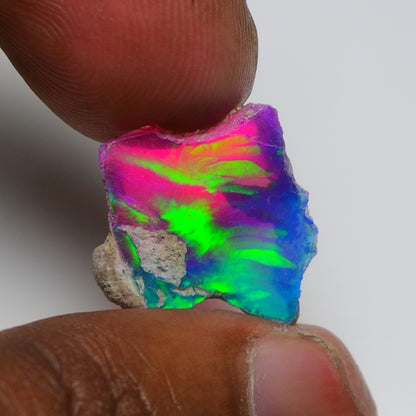 Very Rare Bi-Color Opal Rough 6.10 Cts Natural Ethiopian Opal Raw Jewelry Grade