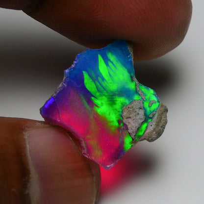 Very Rare Bi-Color Opal Rough 6.10 Cts Natural Ethiopian Opal Raw Jewelry Grade