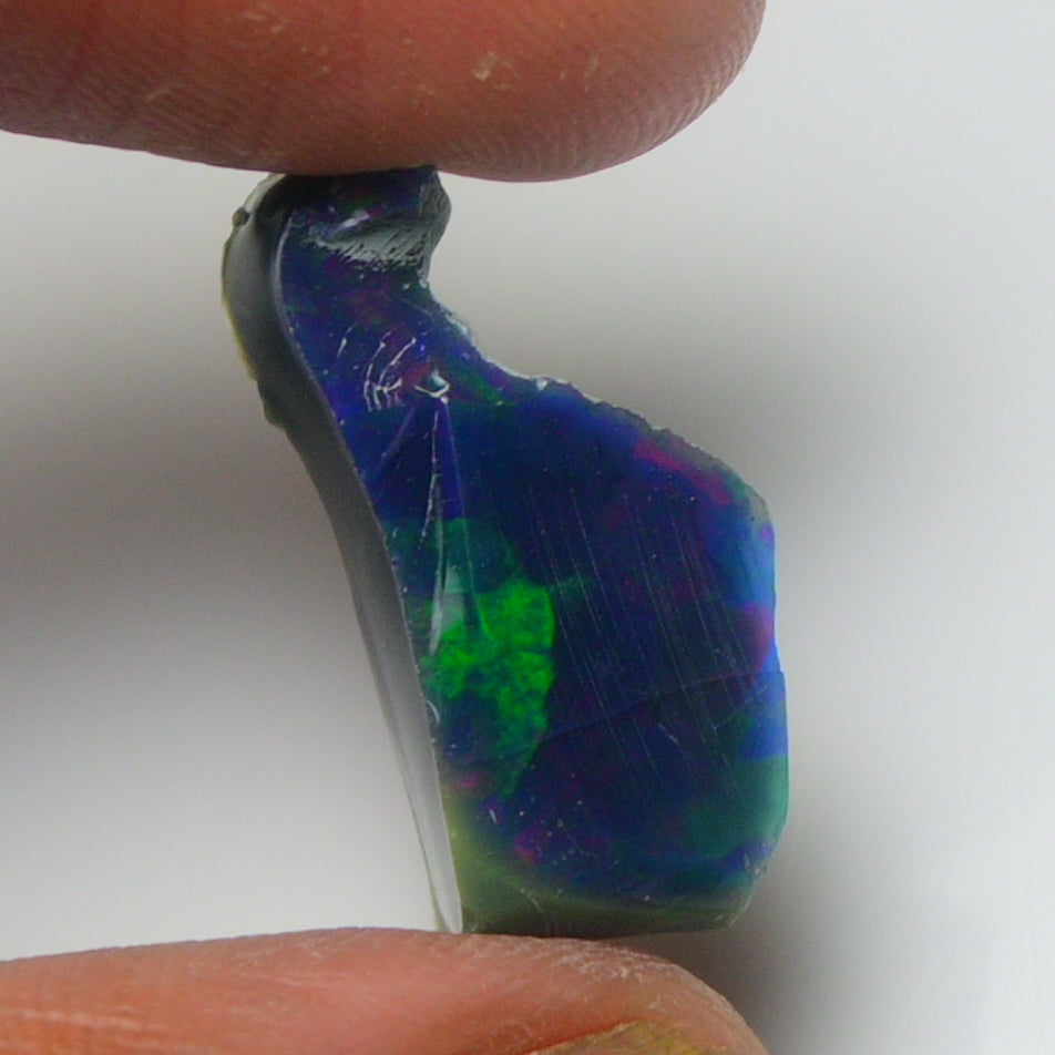 Black Opal Rough 6.30 Carats | Natural Ethiopian Opal Rough - Ready for Cutting & Jewelry | AAA Grade Opal Raw
