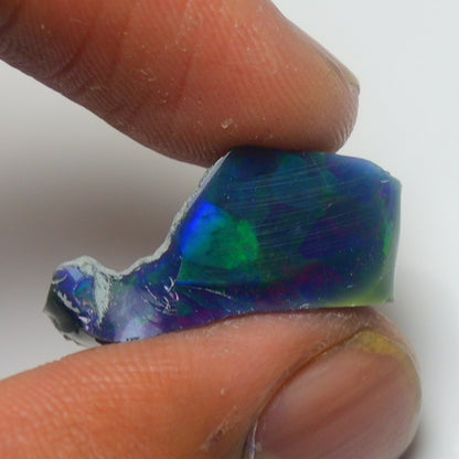 Black Opal Rough 6.30 Carats | Natural Ethiopian Opal Rough - Ready for Cutting & Jewelry | AAA Grade Opal Raw
