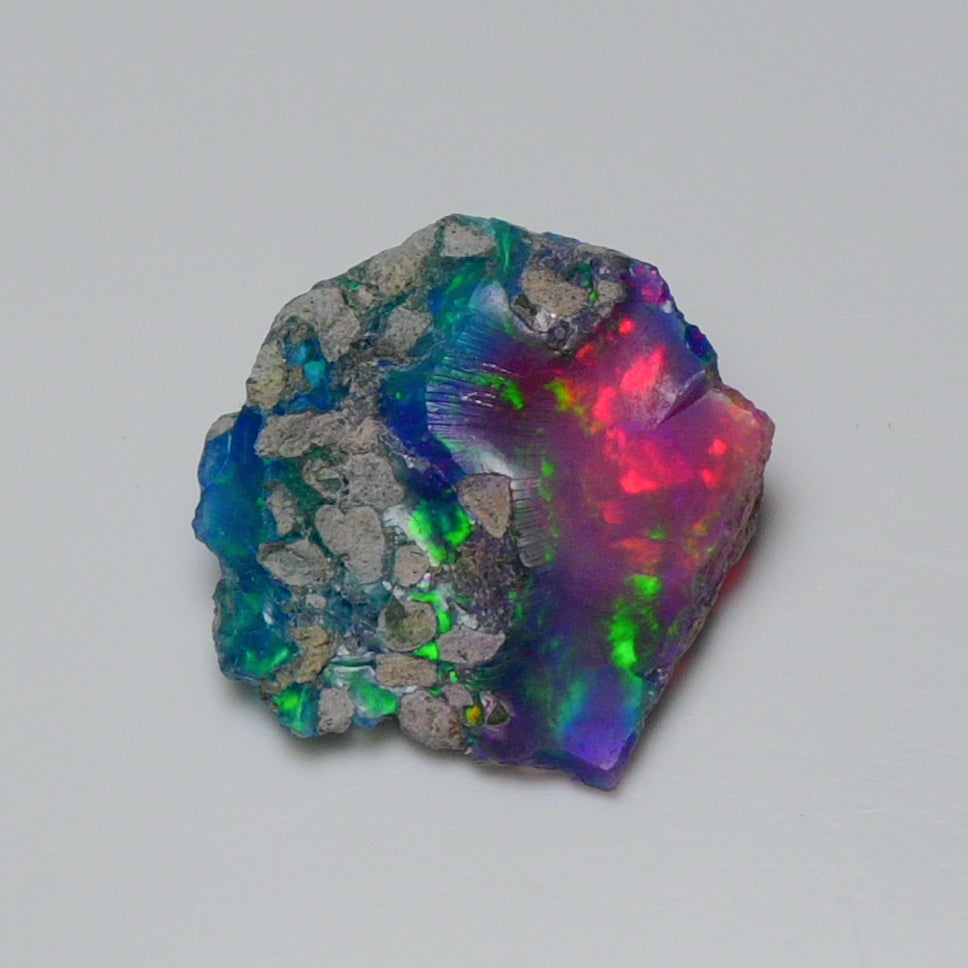 Very Rare Bi-Color Opal Rough 6.30 Cts Natural Ethiopian Opal Raw Jewelry Grade