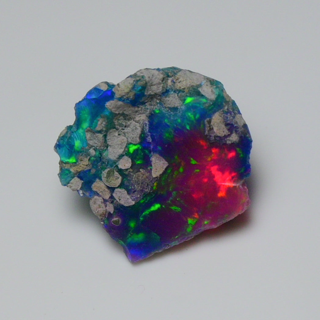 Very Rare Bi-Color Opal Rough 6.30 Cts Natural Ethiopian Opal Raw Jewelry Grade