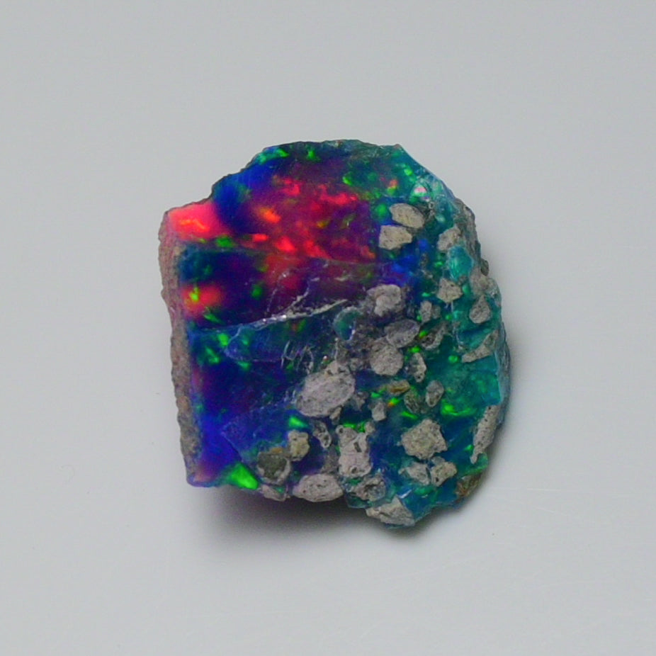 Very Rare Bi-Color Opal Rough 6.30 Cts Natural Ethiopian Opal Raw Jewelry Grade