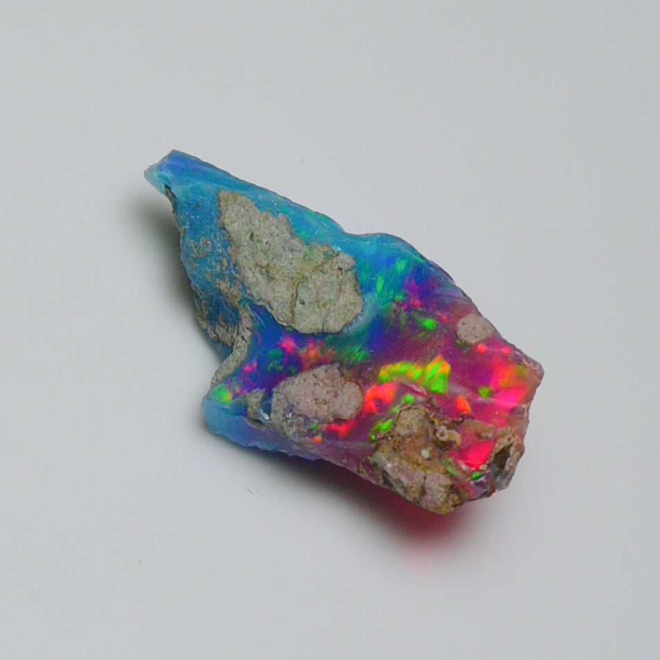 Very Rare Bi-Color Opal Rough 8.85 Cts Natural Ethiopian Opal Raw Jewelry Grade