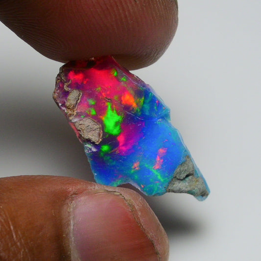 Very Rare Bi-Color Opal Rough 8.85 Cts Natural Ethiopian Opal Raw Jewelry Grade
