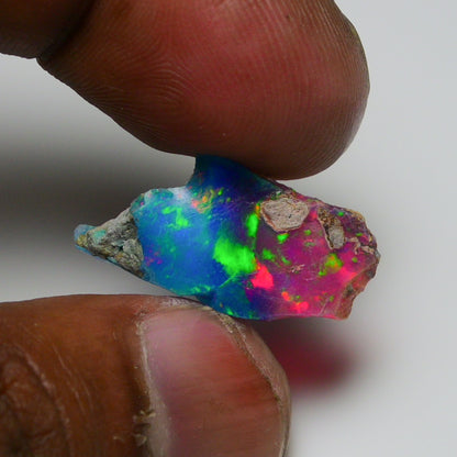 Very Rare Bi-Color Opal Rough 8.85 Cts Natural Ethiopian Opal Raw Jewelry Grade