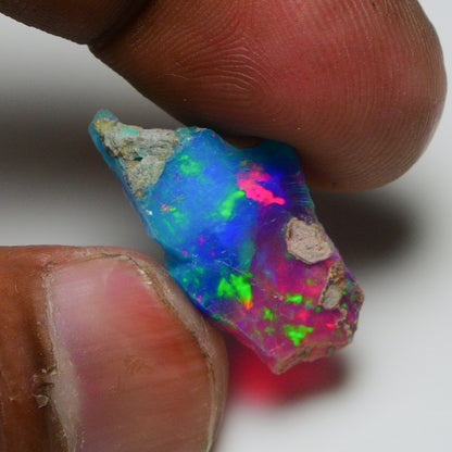 Very Rare Bi-Color Opal Rough 8.85 Cts Natural Ethiopian Opal Raw Jewelry Grade