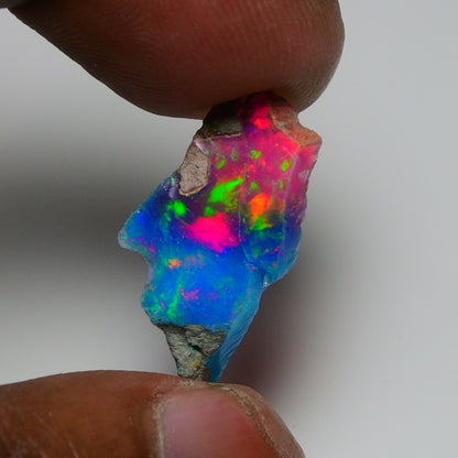 Very Rare Bi-Color Opal Rough 8.85 Cts Natural Ethiopian Opal Raw Jewelry Grade