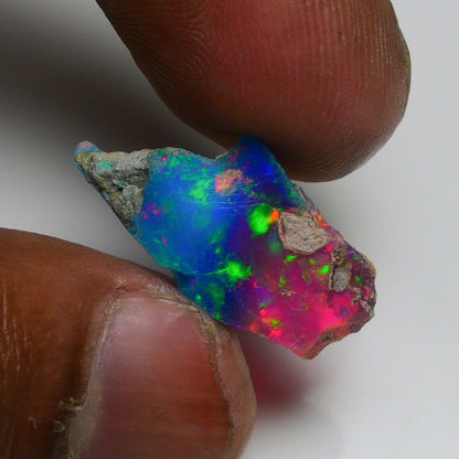 Very Rare Bi-Color Opal Rough 8.85 Cts Natural Ethiopian Opal Raw Jewelry Grade