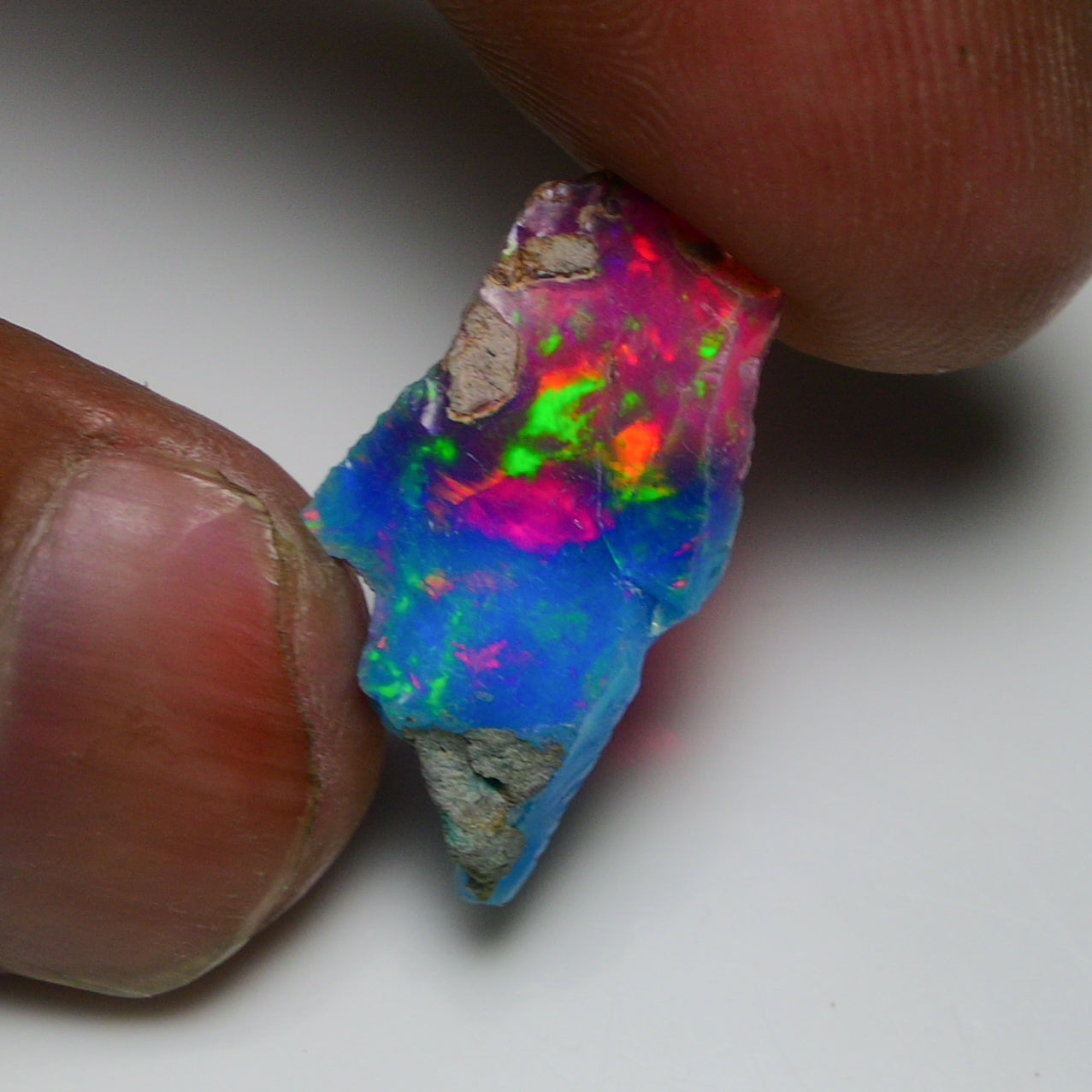Very Rare Bi-Color Opal Rough 8.85 Cts Natural Ethiopian Opal Raw Jewelry Grade
