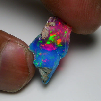 Very Rare Bi-Color Opal Rough 8.85 Cts Natural Ethiopian Opal Raw Jewelry Grade